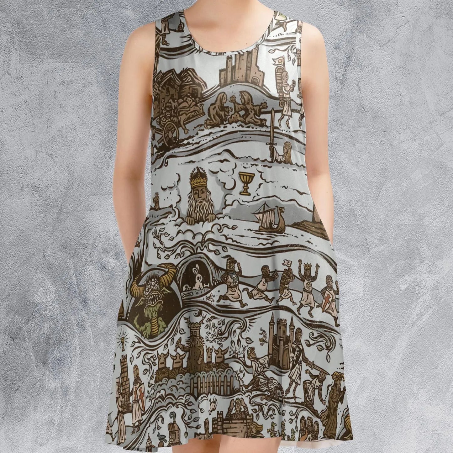 Sleeveless Dress - 85LBXXV7