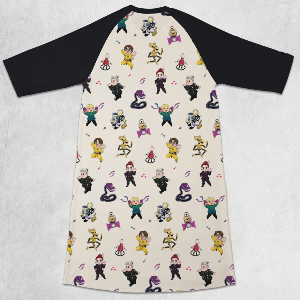 3/4 Sleeve Raglan Dress - 1WZG9D3E