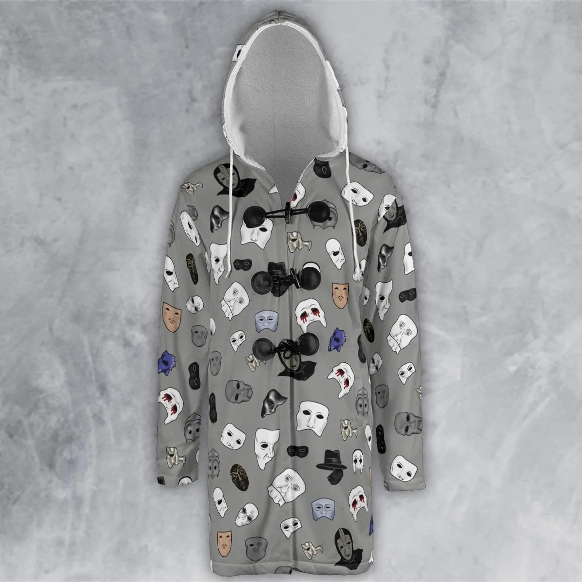 Hooded Cloak Coat - 54DZBJKP