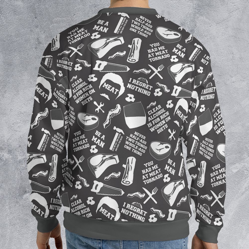 All-over Print Sweatshirt - S81HT6RW -  - 2