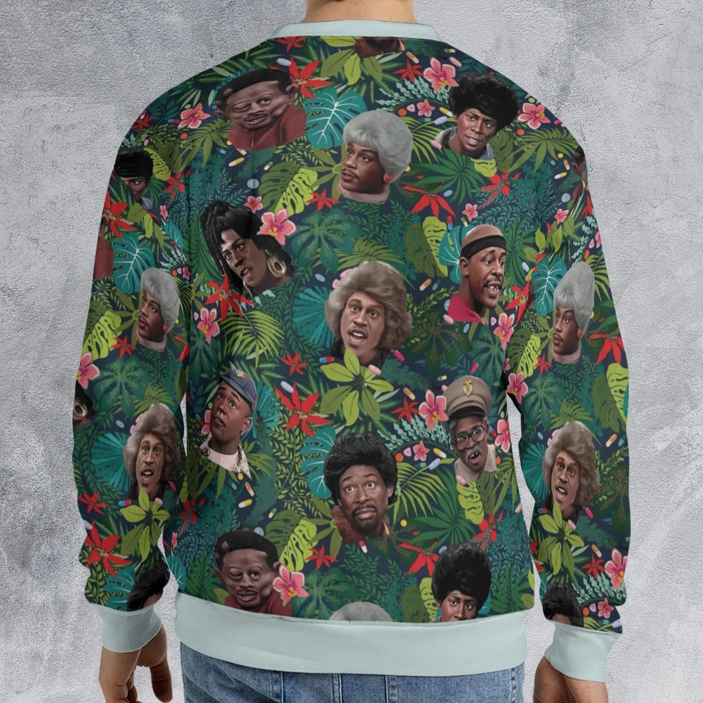 All-over Print Sweatshirt - EJTEQ1A5