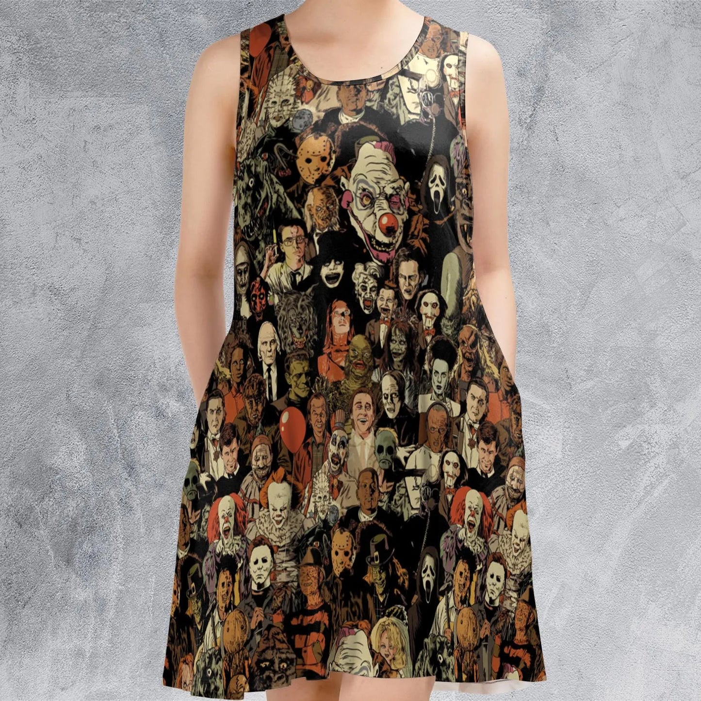 Sleeveless Dress - VQPUNEMA