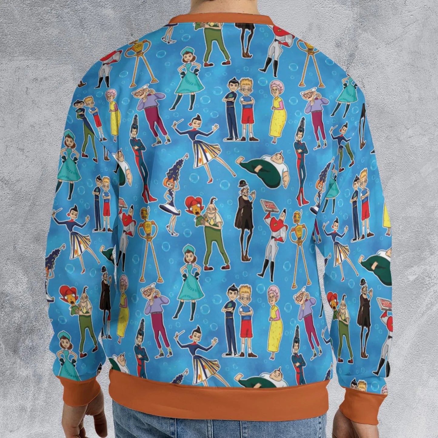 All-over Print Sweatshirt - REA82E1P