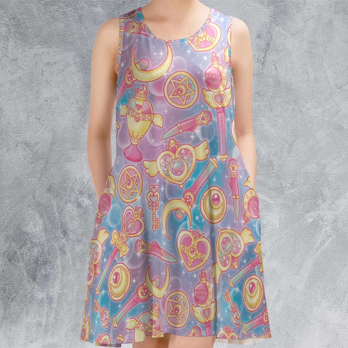 Sleeveless Dress - KURND27U