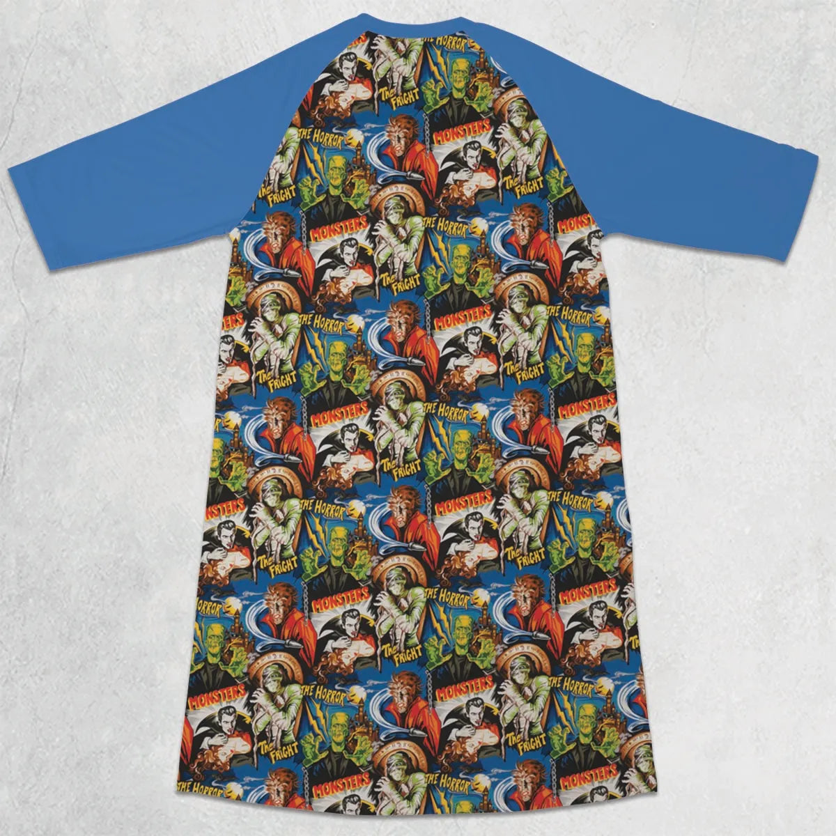 3/4 Sleeve Raglan Dress - K6ZDUX4R