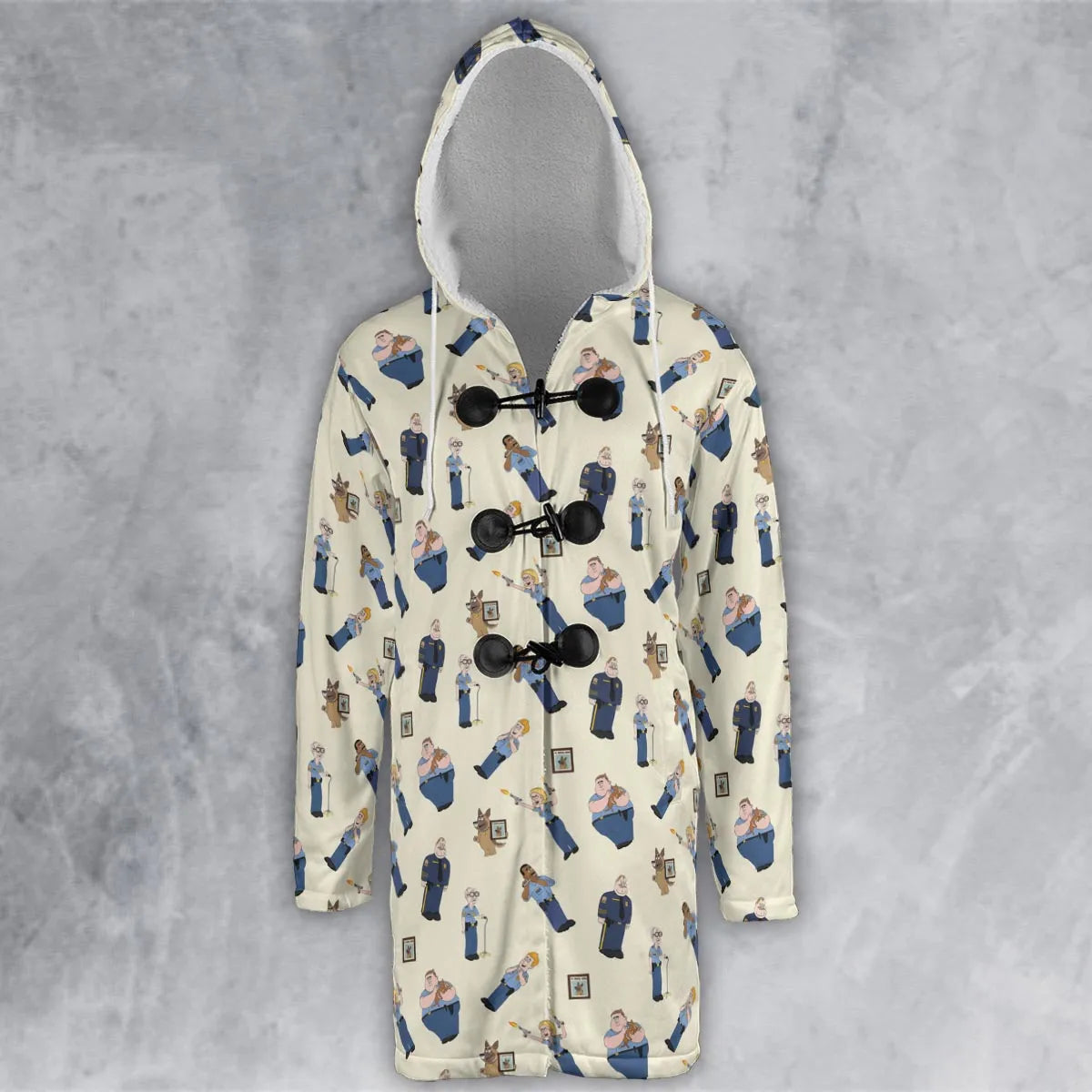 Hooded Cloak Coat - 1CEPUJV5