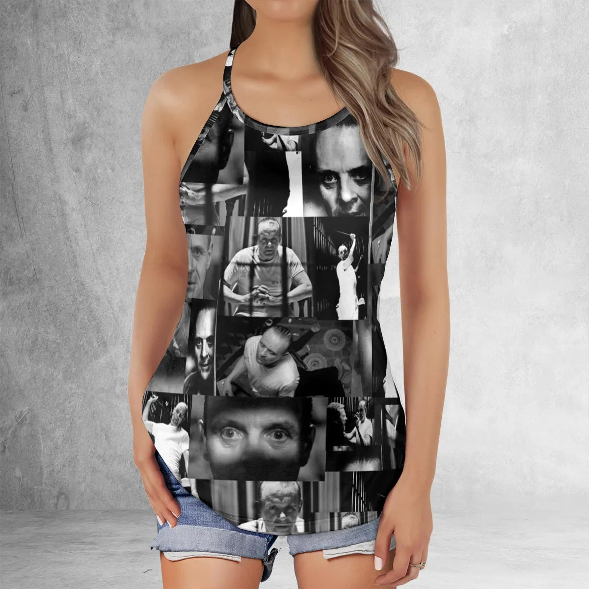 Criss Cross Tank Top - C5WCHYVA