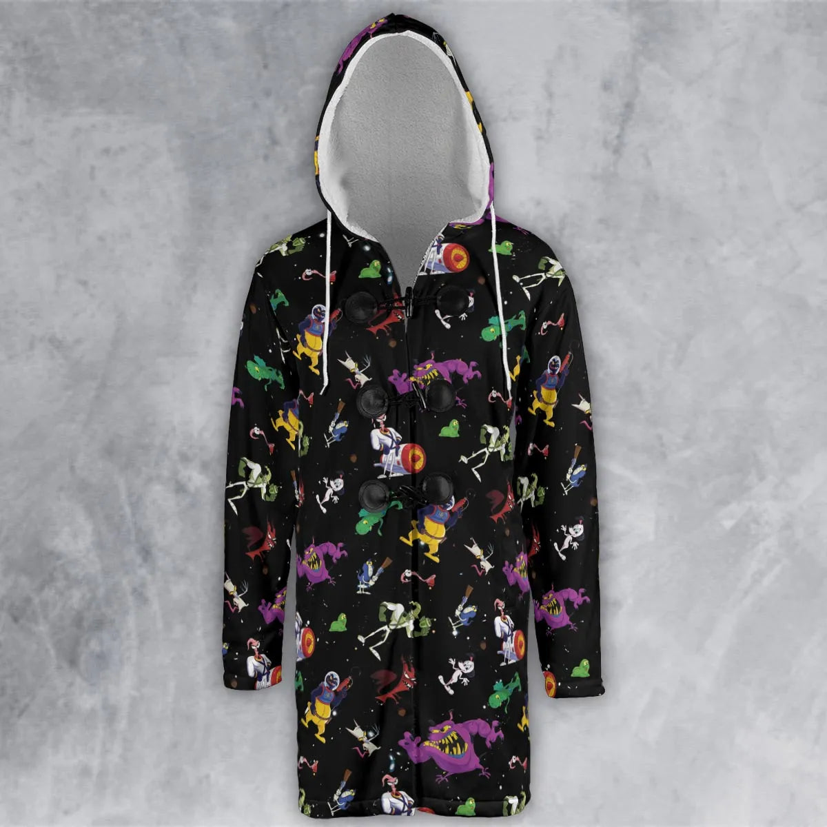 Hooded Cloak Coat - 7587W2L9
