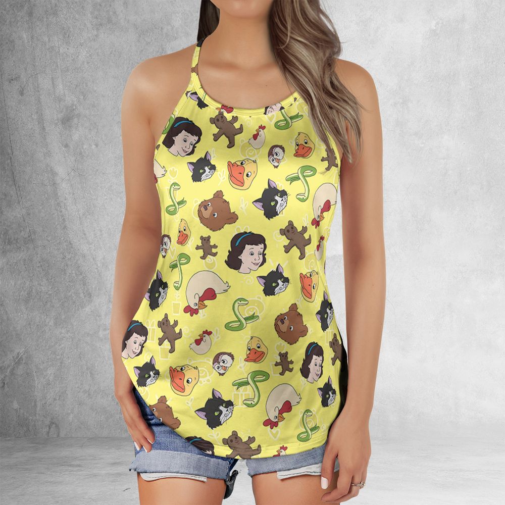 Criss Cross Tank Top - NEPPAX7M -  - 2