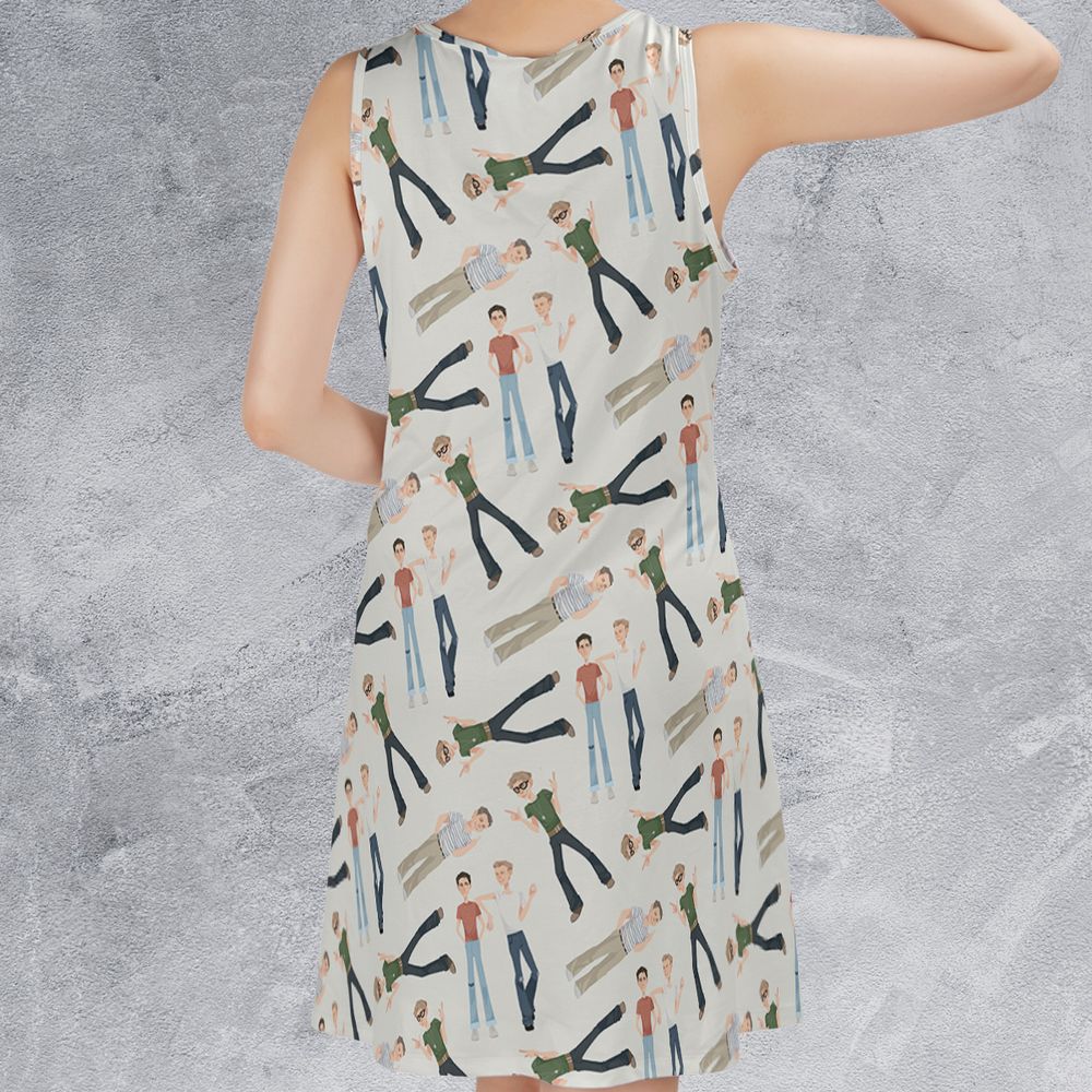 Sleeveless Dress - C2XGLU6S -  - 2