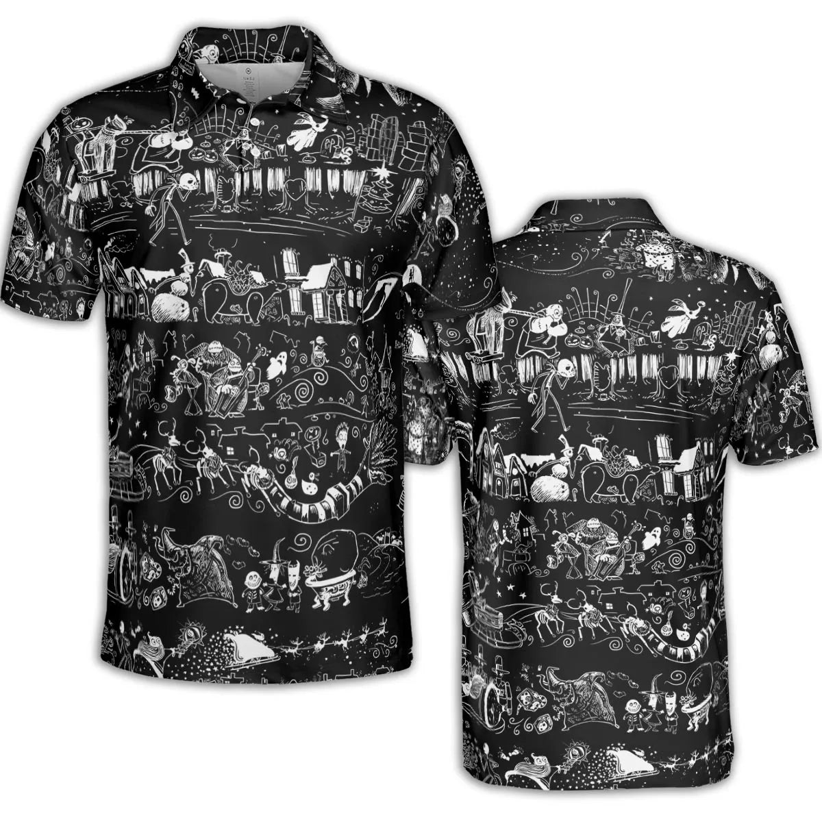 AOP Men/Women Polo Shirt - TCN7ZTX3