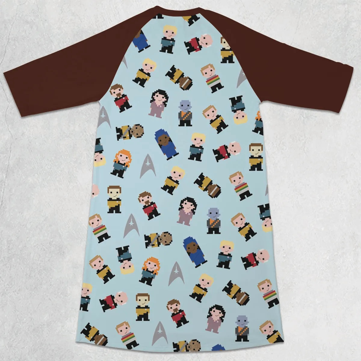 3/4 Sleeve Raglan Dress - KHM9M6QQ