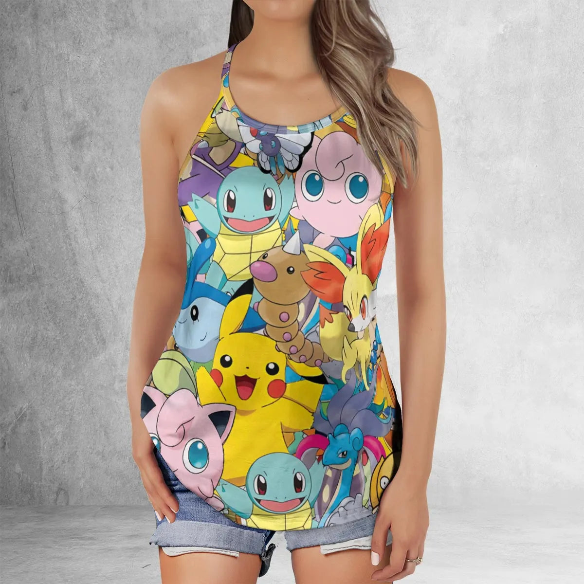 Criss Cross Tank Top - WB1DHTH3