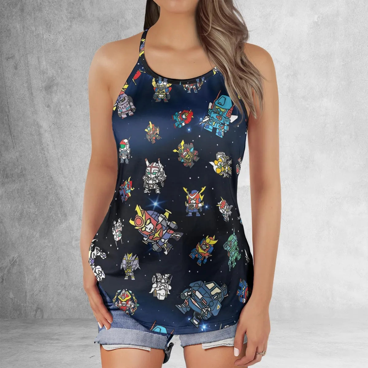 Criss Cross Tank Top - P1ZE6VB4