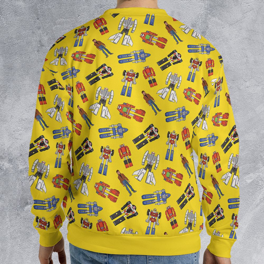 All-over Print Sweatshirt - V596E7RW -  - 2