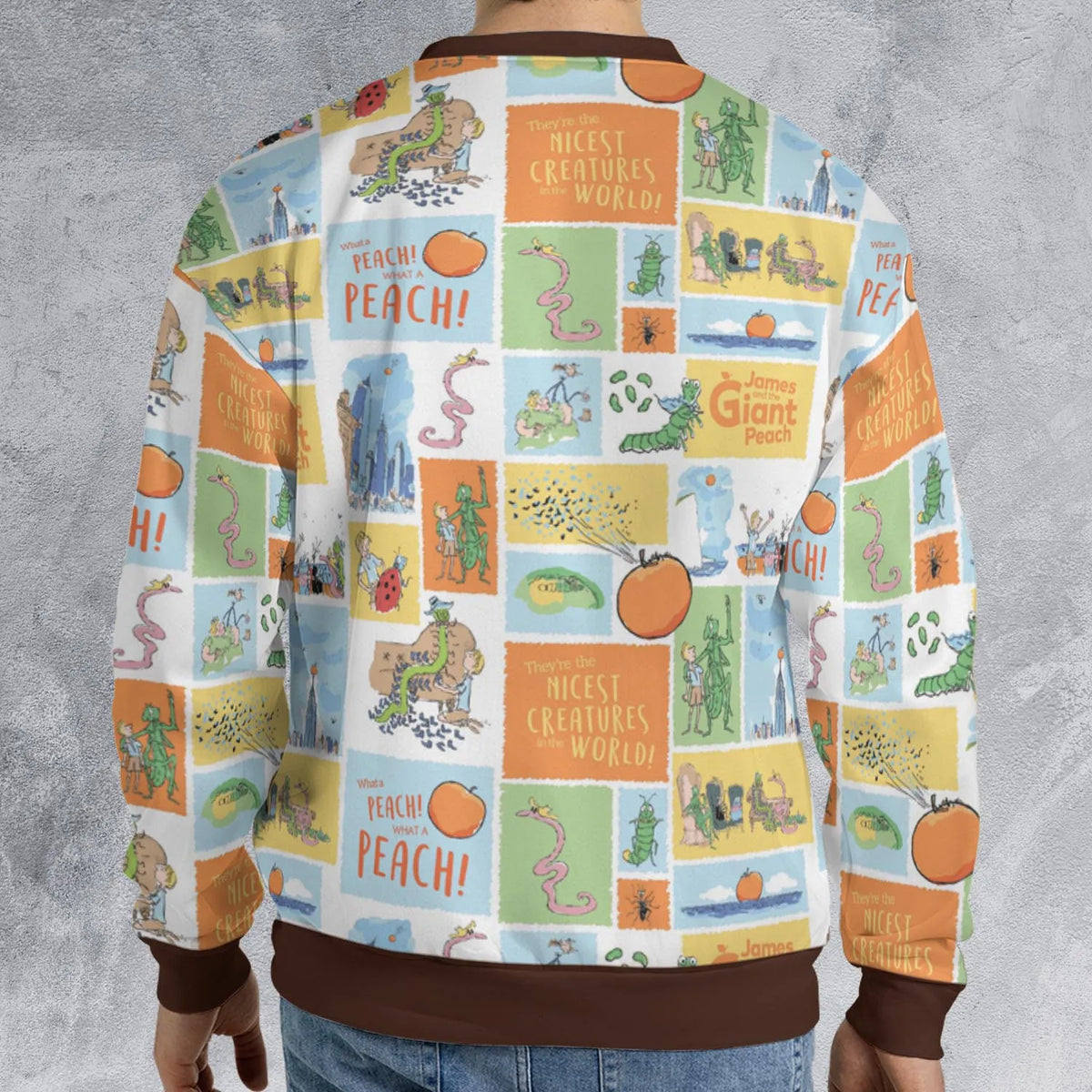 All-over Print Sweatshirt - PKVYFVJX