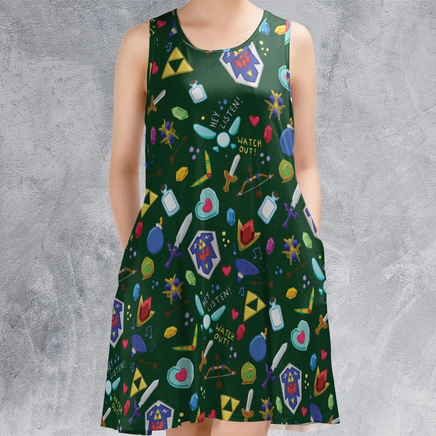 Sleeveless Dress - ENGH12QJ
