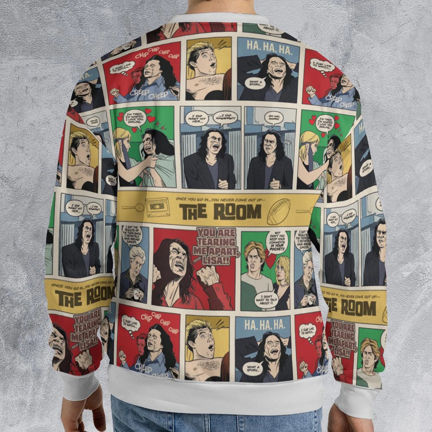 All-over Print Sweatshirt - U7BL7Z5A