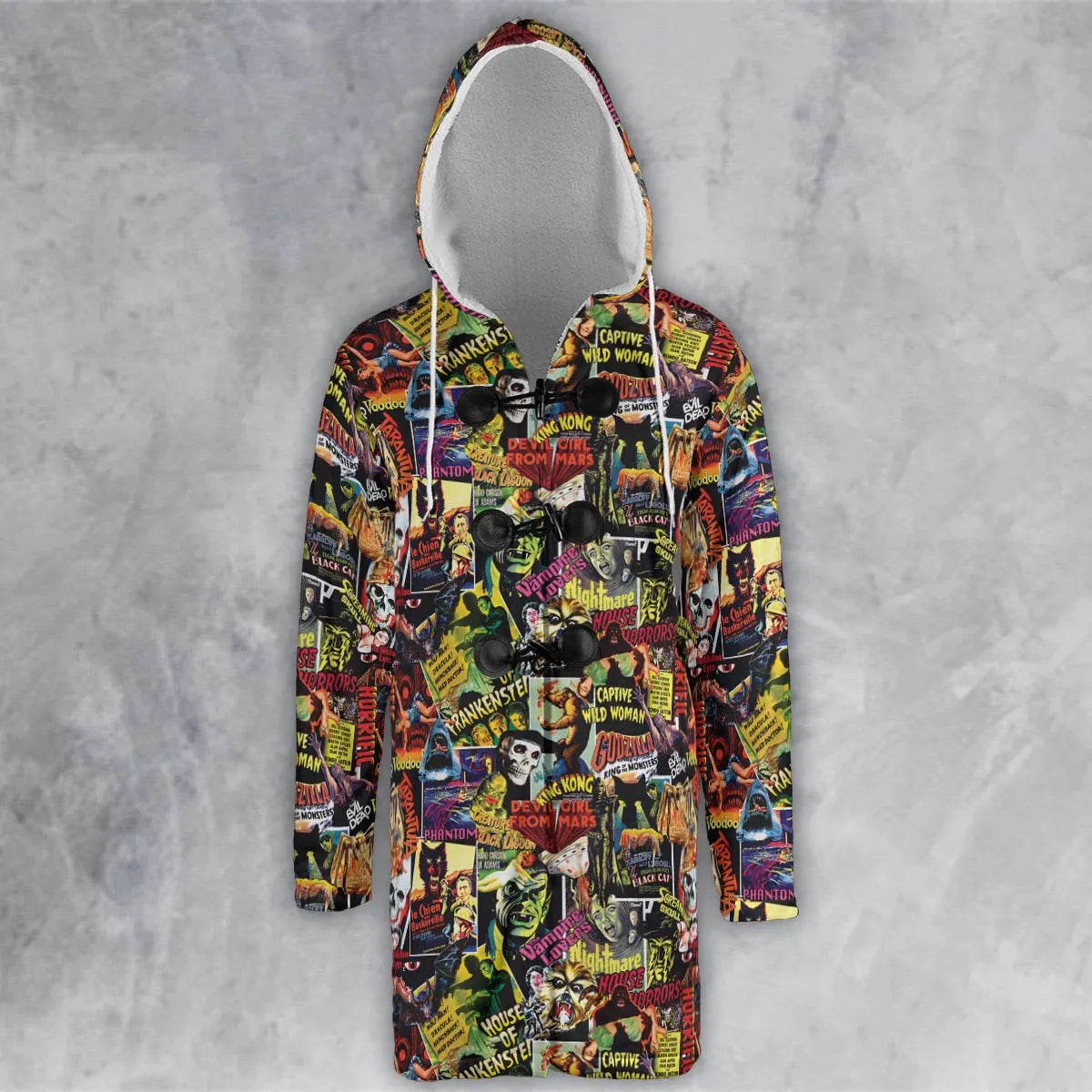 Hooded Cloak Coat - TVGPGKSK