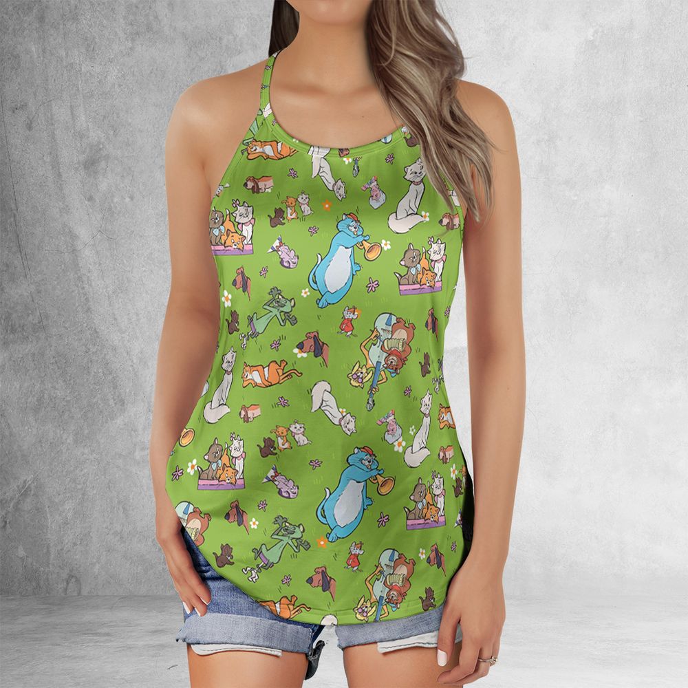 Criss Cross Tank Top - 5ES33S9L -  - 2