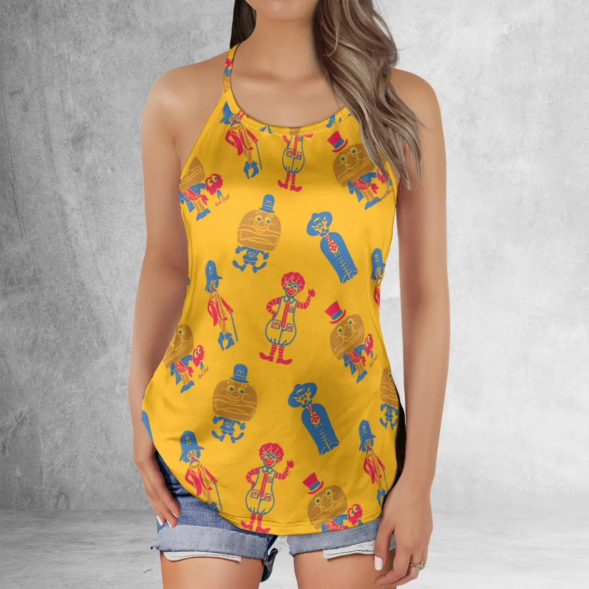 Criss Cross Tank Top - 1QPJA5M7