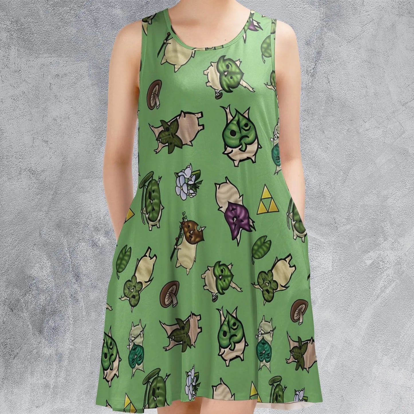 Sleeveless Dress - XETAKTVA
