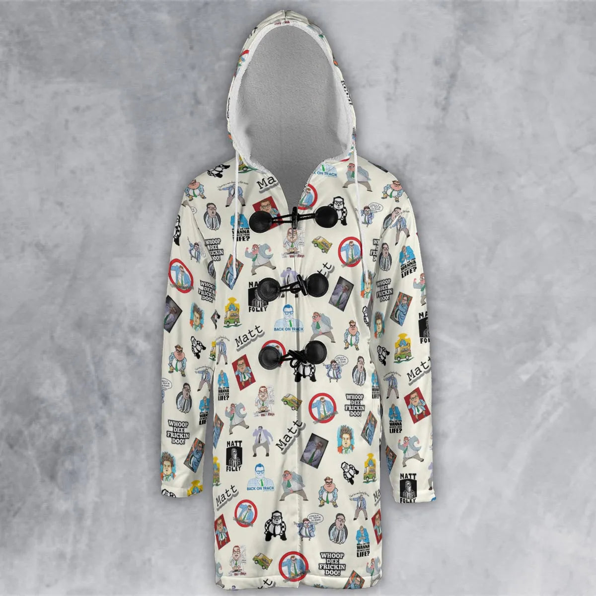 Hooded Cloak Coat - FG5K1REP