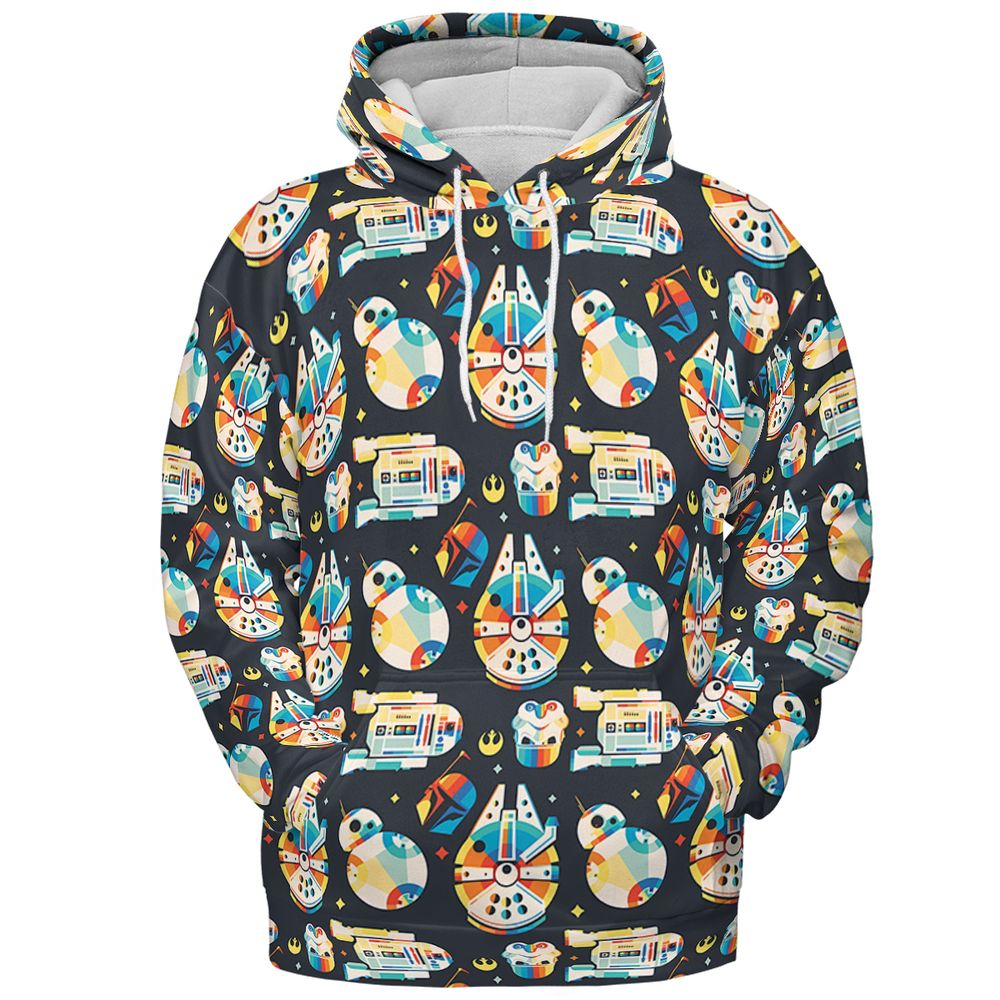 All-over Print Hoodie - 1QGL7E4D -  - 2
