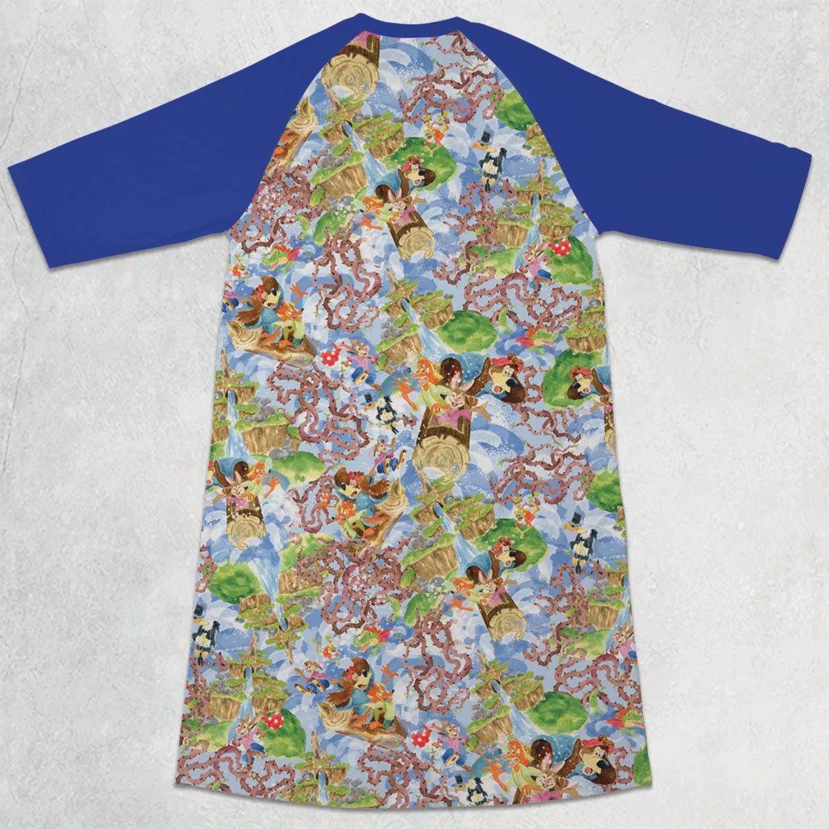 3/4 Sleeve Raglan Dress - CPCRC6EC