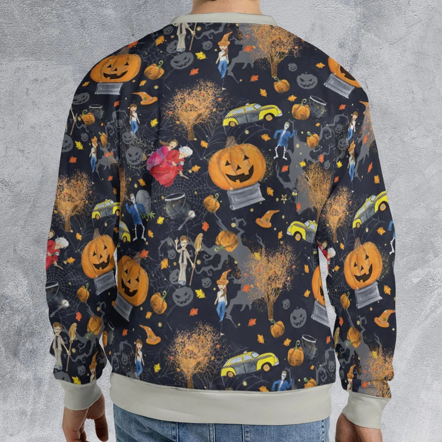 All-over Print Sweatshirt - 91J6VFS2