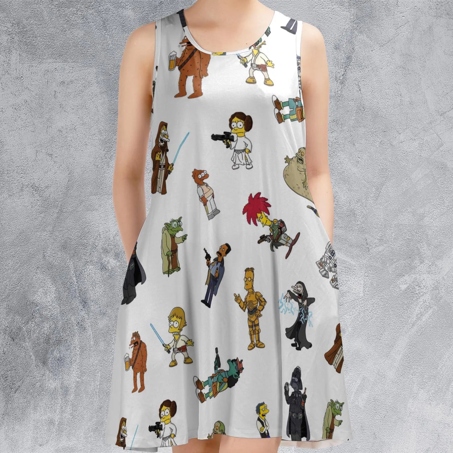 Sleeveless Dress - B1LMCS6U