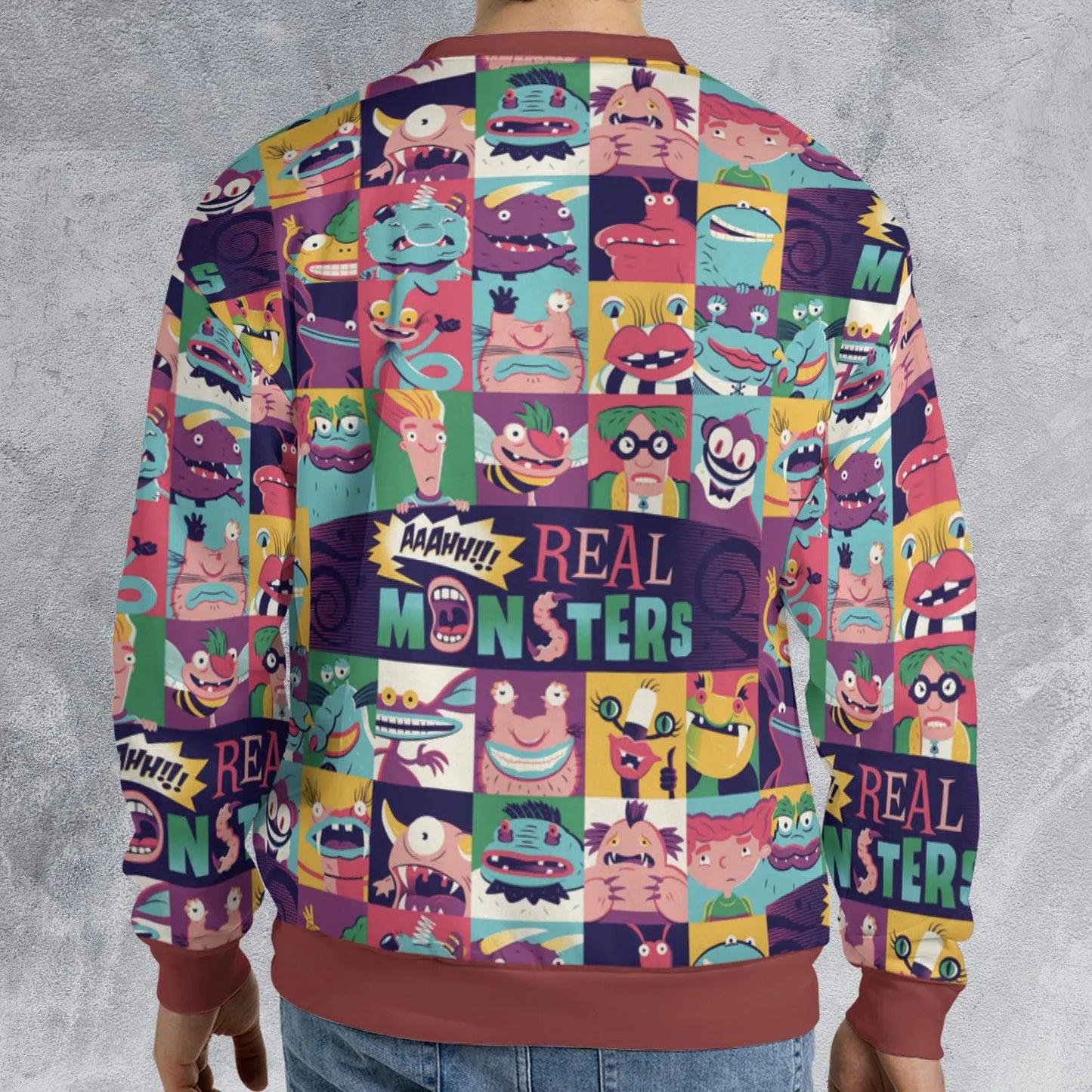 All-over Print Sweatshirt - 8YD3WPBH