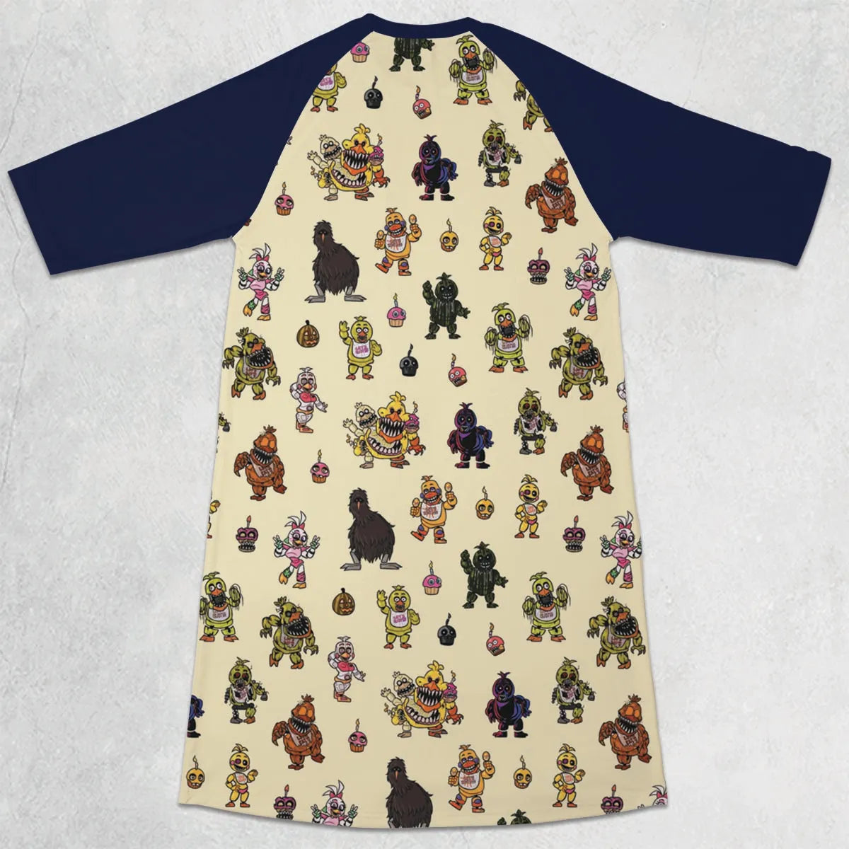 3/4 Sleeve Raglan Dress - K1SNK17Q