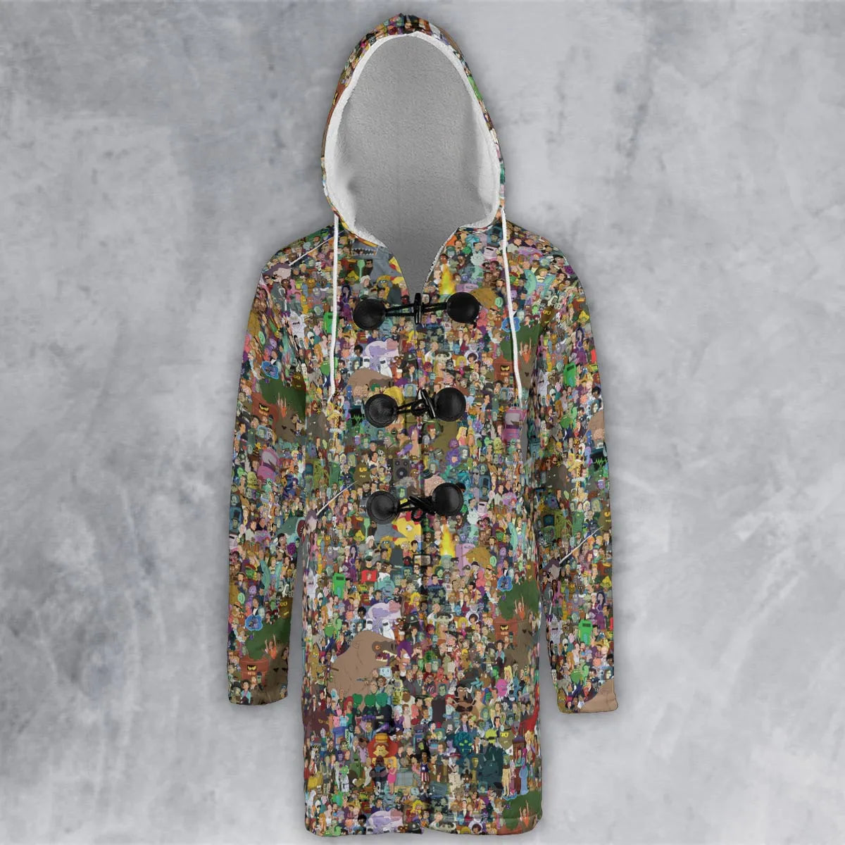 Hooded Cloak Coat - RZJLDKEJ