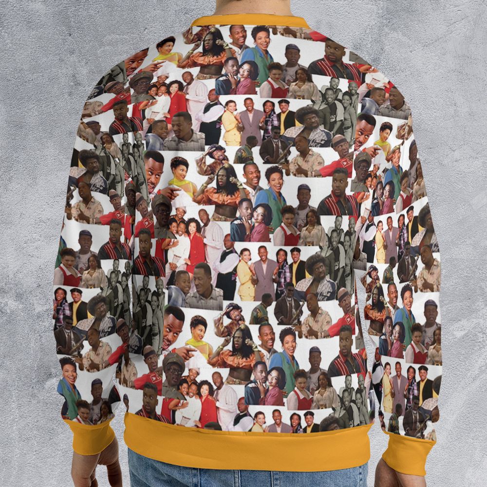 All-over Print Sweatshirt - WVGYN5GE -  - 2