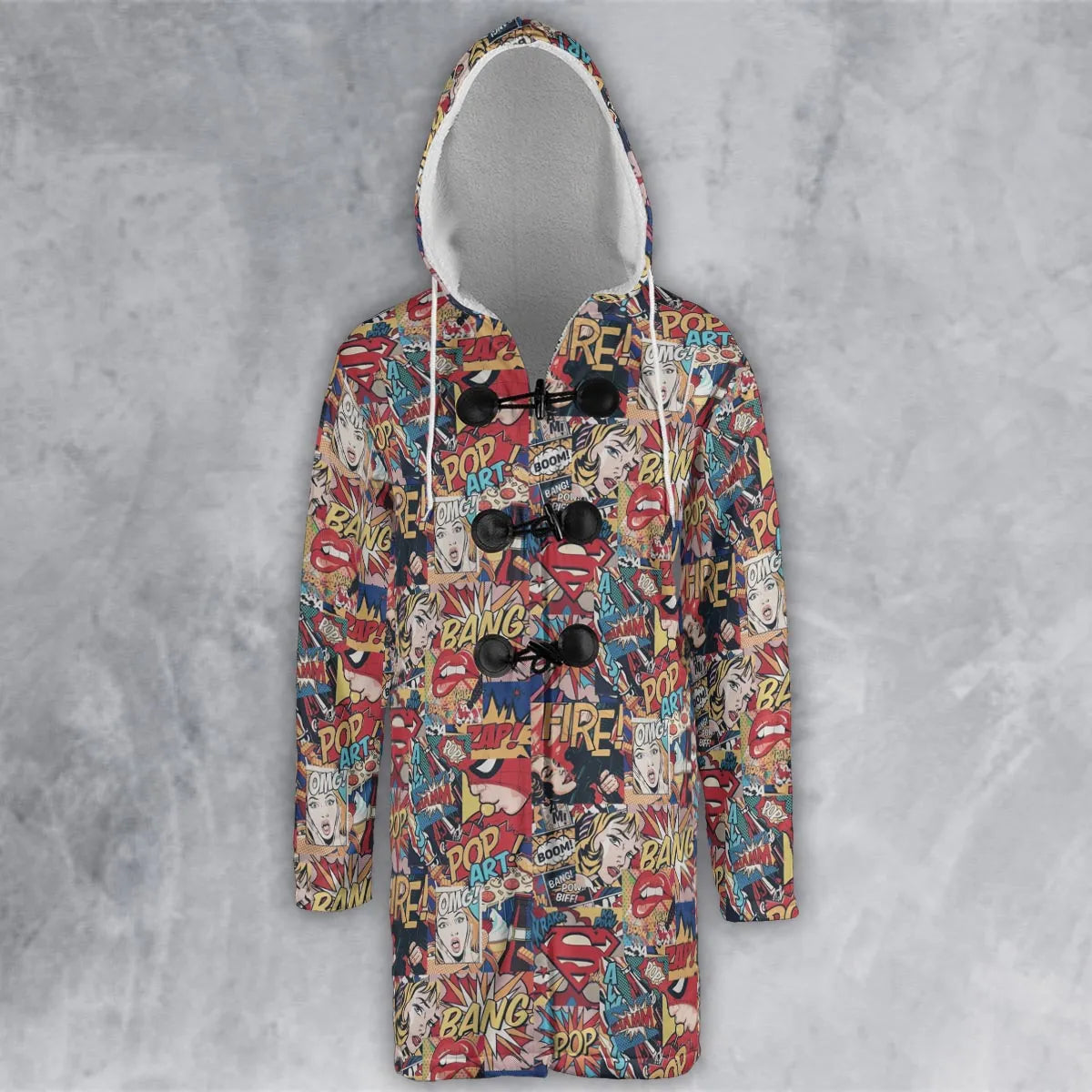 Hooded Cloak Coat - T22C3HCW