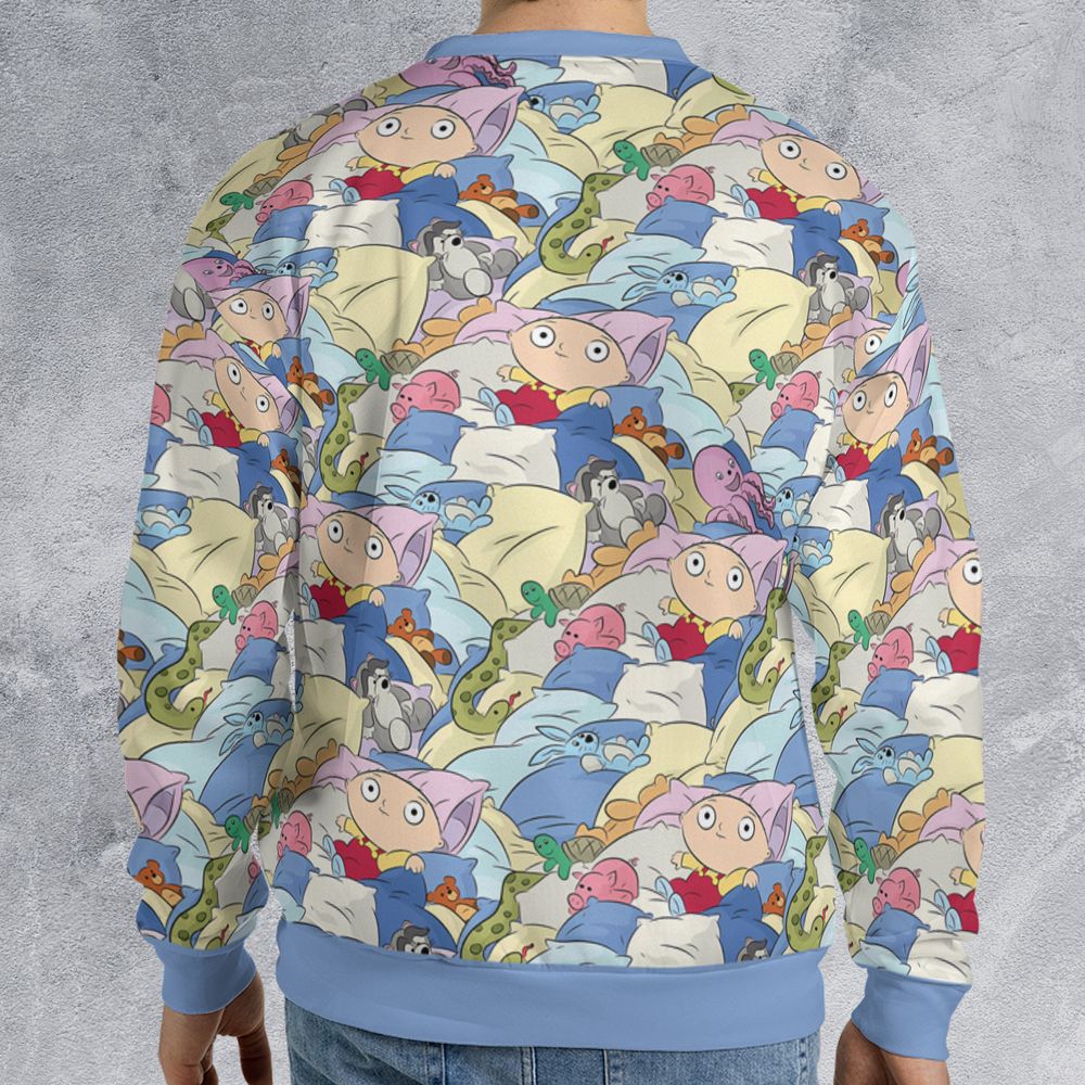 All-over Print Sweatshirt - CYACUPMZ -  - 2