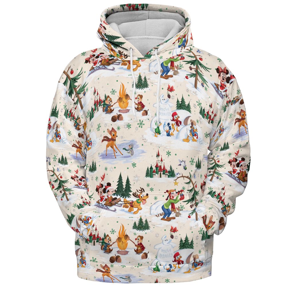 All-over Print Hoodie - 3RTFFENS -  - 2