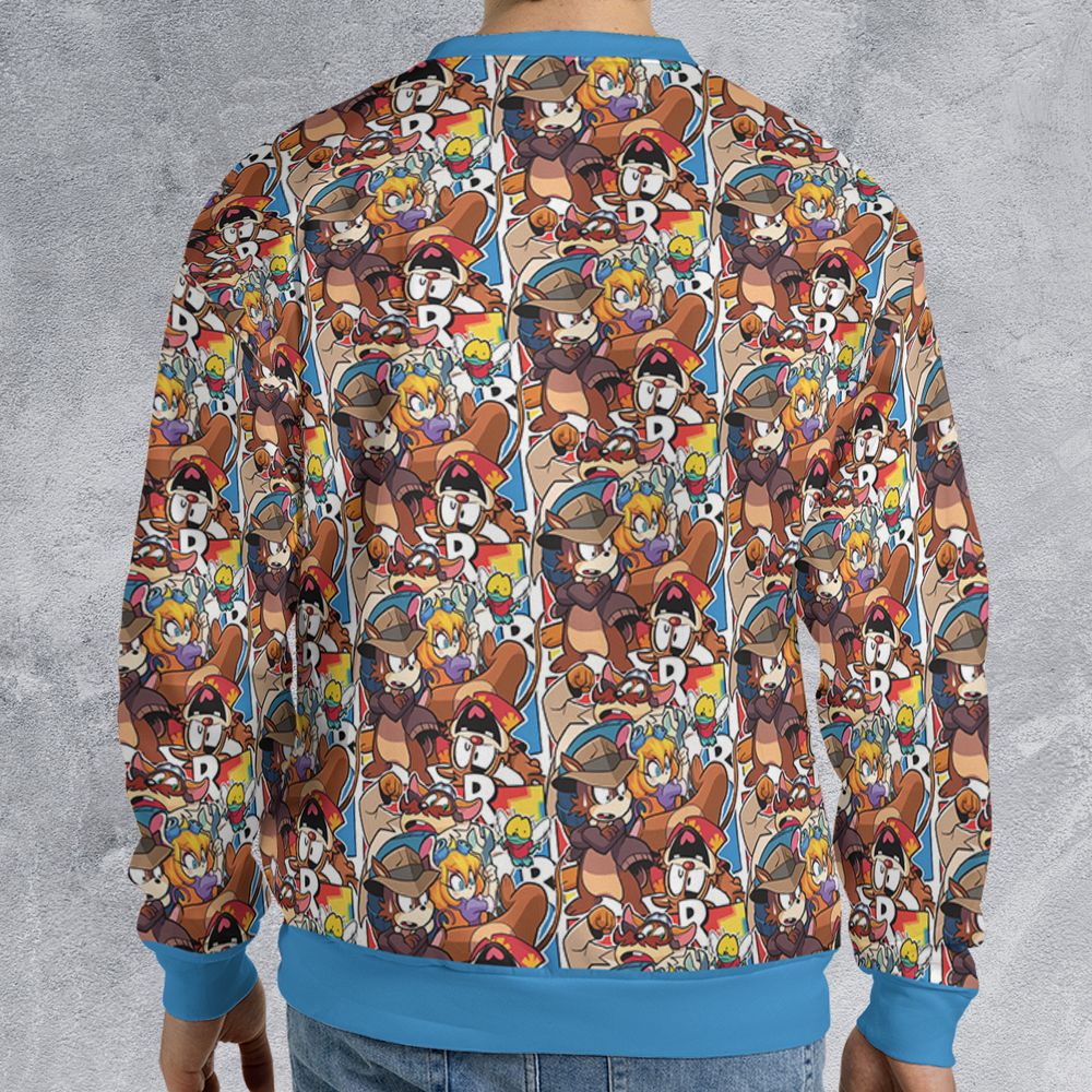 All-over Print Sweatshirt - P8DR5URX -  - 2
