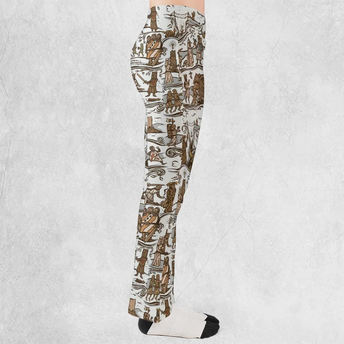 Flare Leggings - BRNRQPGT