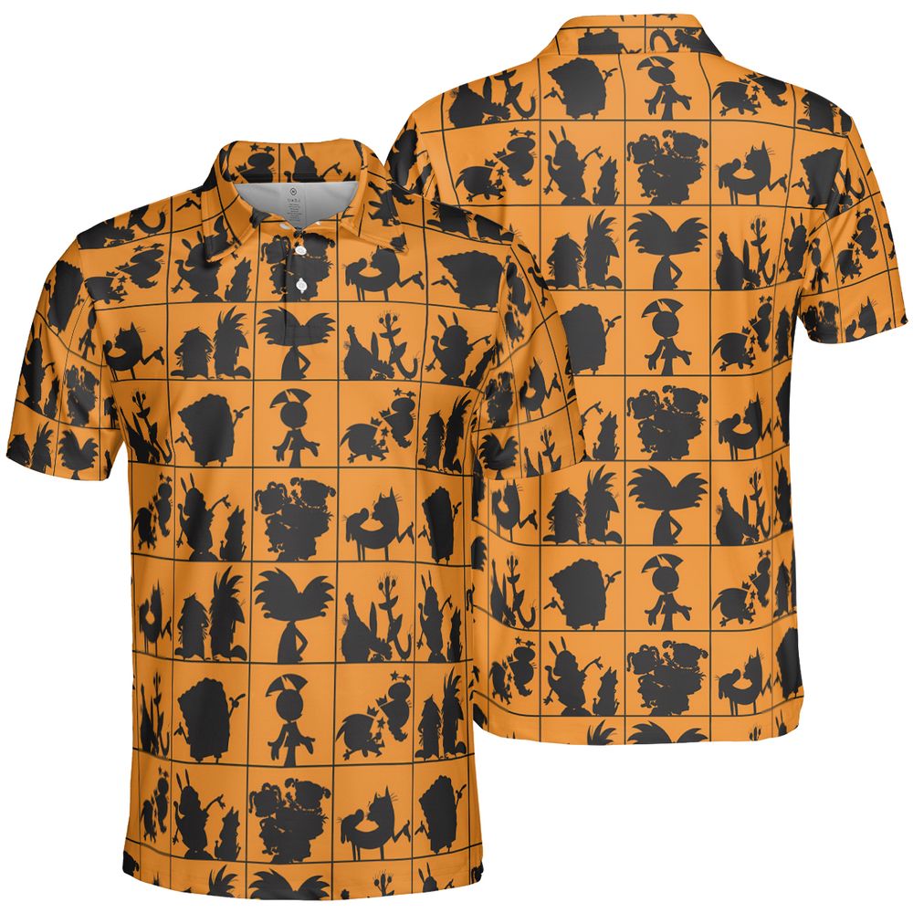 AOP Men/Women Polo Shirt - YU81FKDQ -  - 2