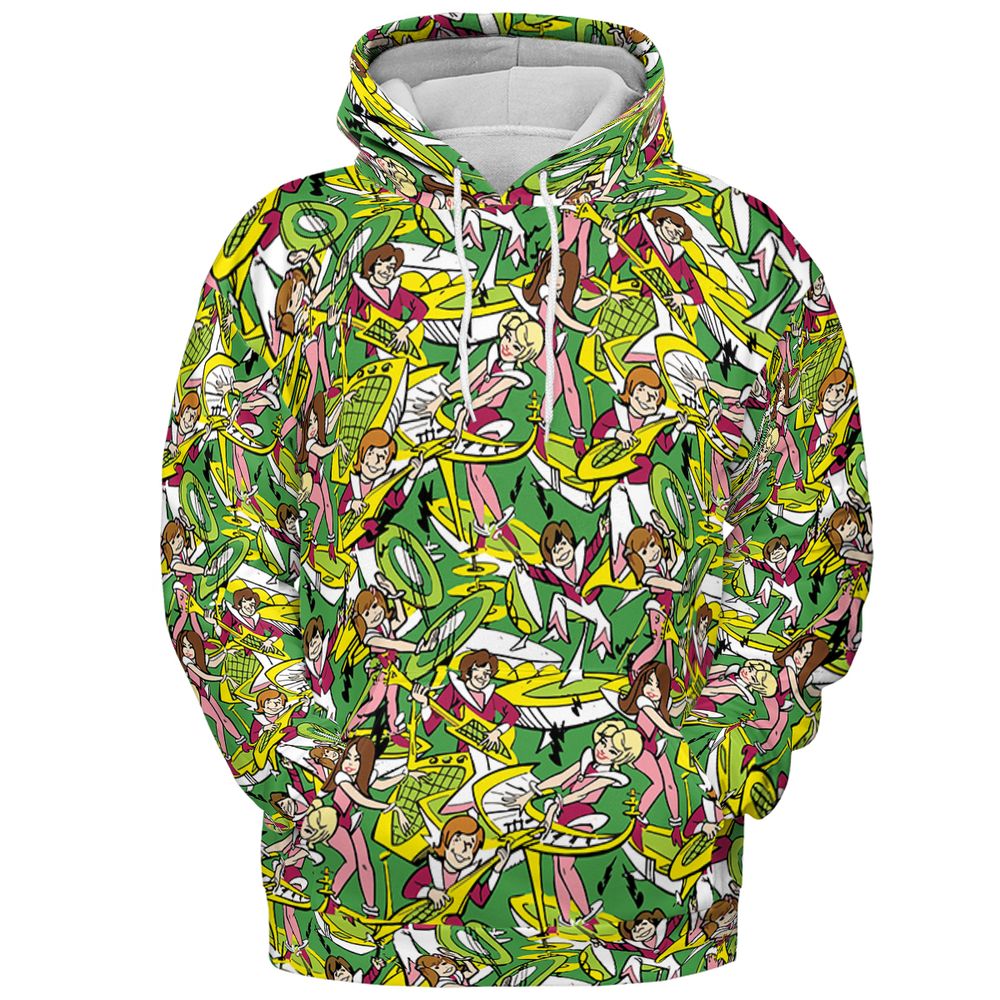 All-over Print Hoodie - NG7E3JHZ -  - 2
