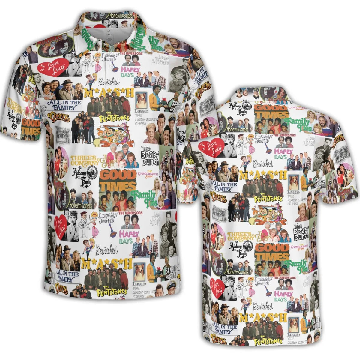 AOP Men/Women Polo Shirt - PKUK4CKR