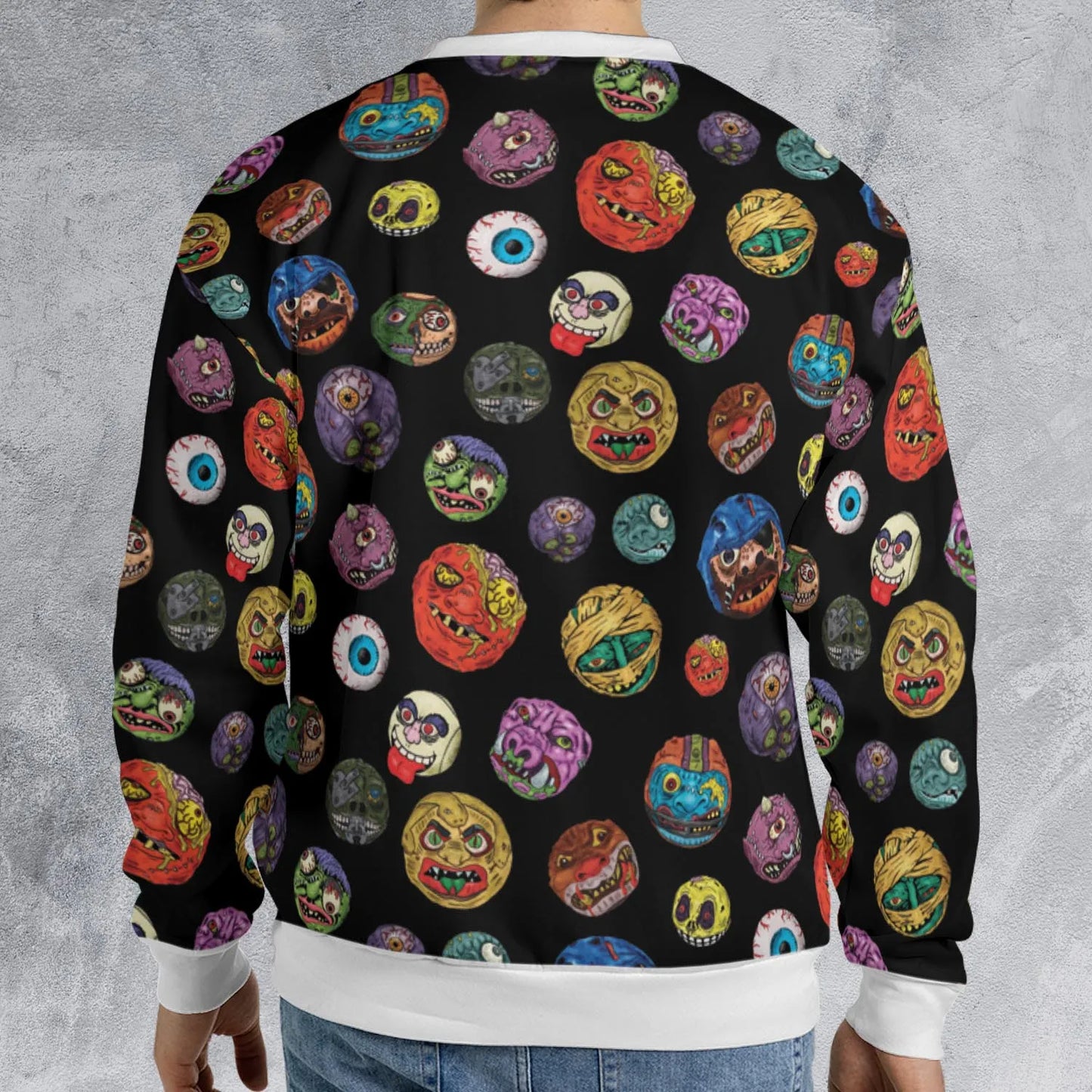 All-over Print Sweatshirt - 47FY6R7K