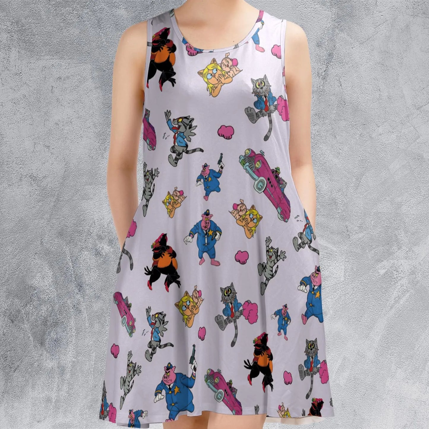 Sleeveless Dress - X48WMDKH