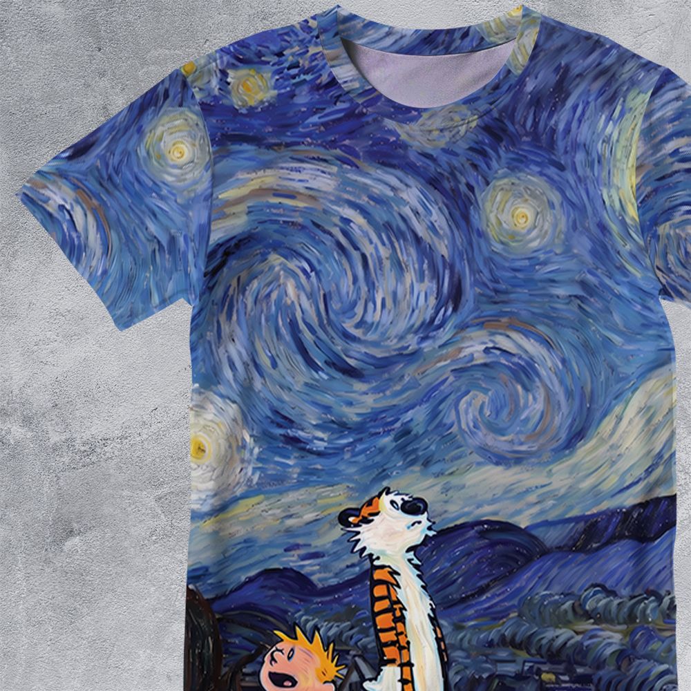 Calvin and Hobbes and Van Gogh -  - 2