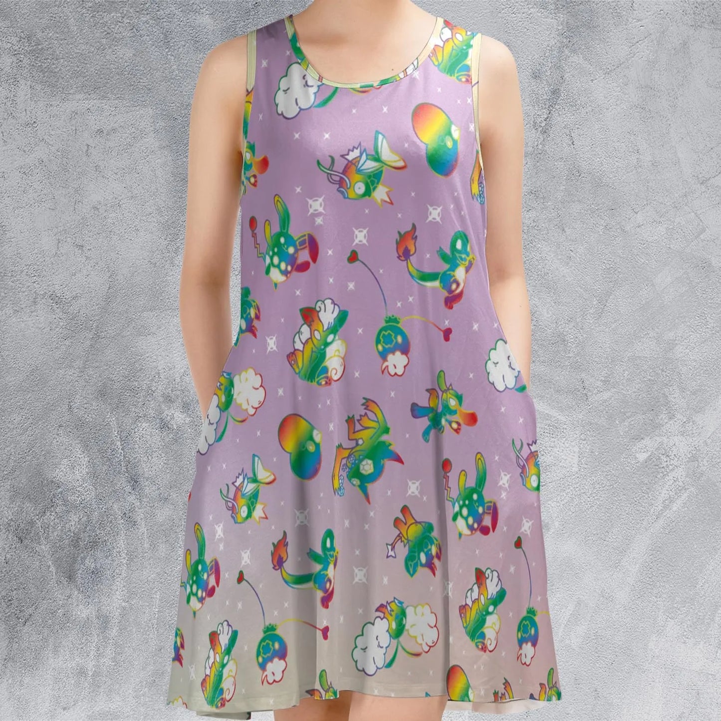 Sleeveless Dress - WB7Z6ZJF