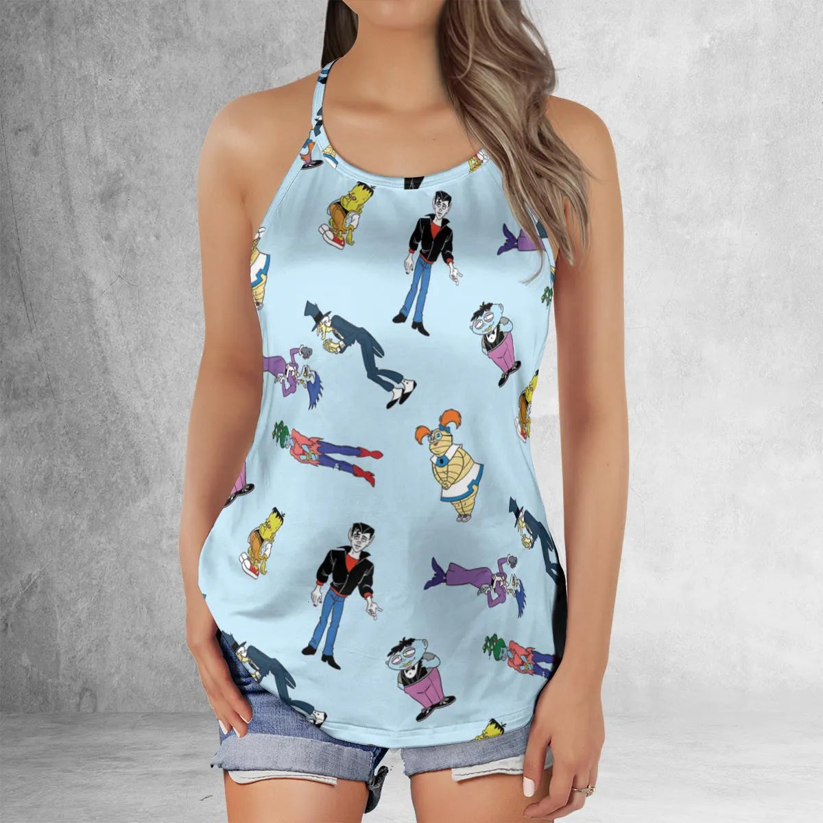 Criss Cross Tank Top - WGMC1TGT