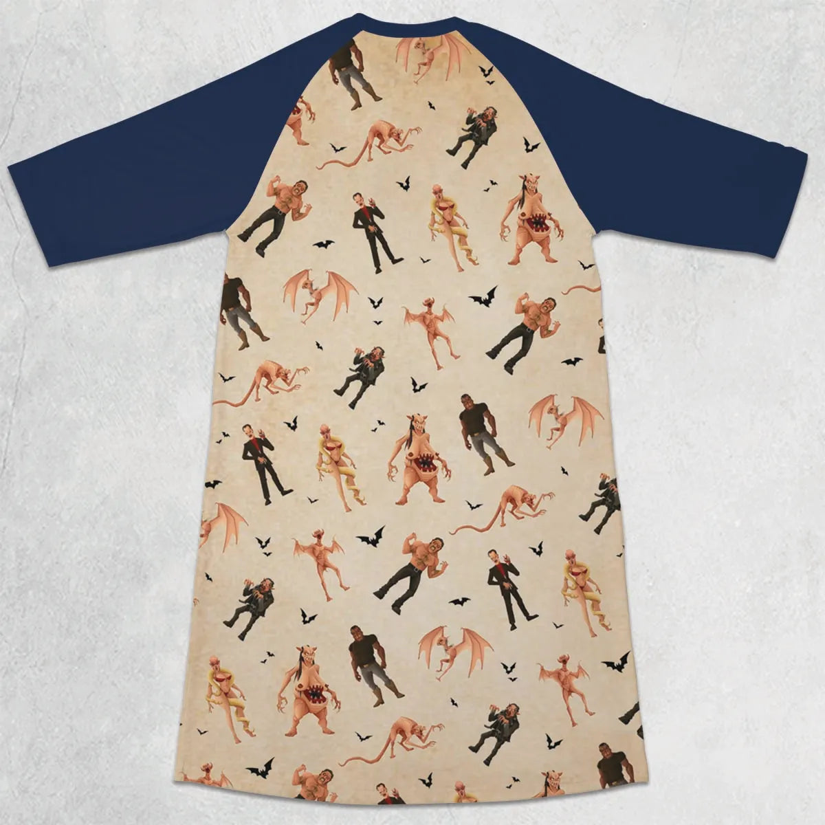 3/4 Sleeve Raglan Dress - 6GLN7492
