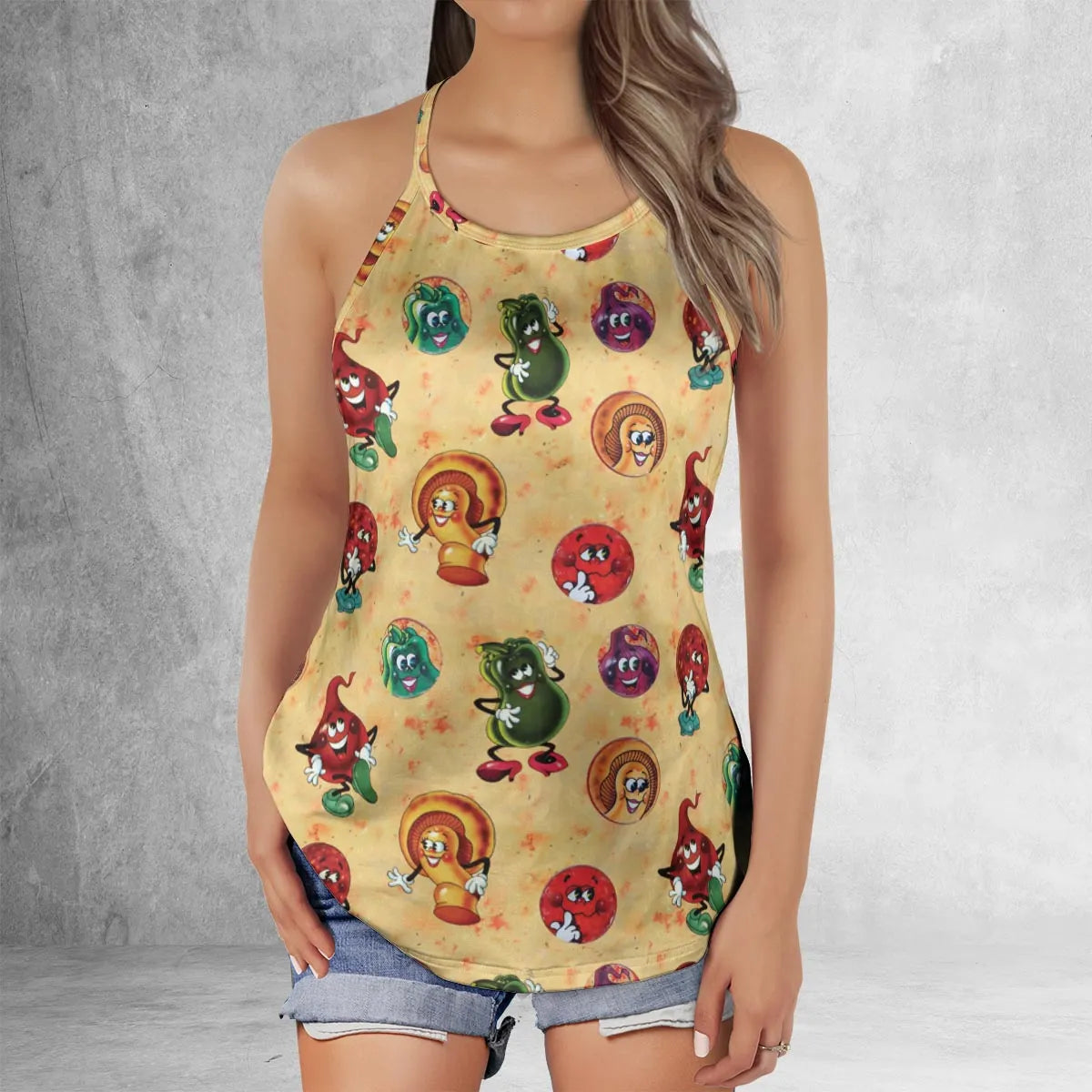 Criss Cross Tank Top - WKSJMRMT
